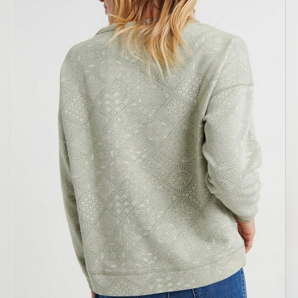 Lucky Brand Embroidered Pullover Sweatshirt - Picture 2 of 11